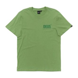 Deus Drop Down Tee - Box Fit - male - Deus Ex Machina - T-Shirts - Green - S - Tops