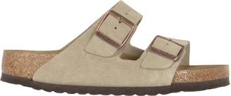 Birkenstock Arizona SFB Leve Regular Fit - Shoes - unisex - Beige - 40 EU