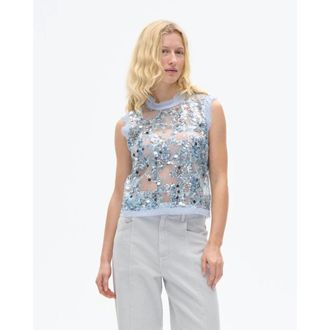 Baum Und Pferdgarten Dames, Blouses & Shirts, Blauw, Maat: XS
