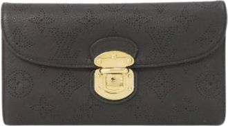 Louis Vuitton Pre-owned Mahina Tri-fold Wallet - - Pre-owned - Donna - Marrone - ONE SIZE