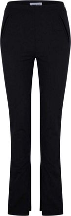 AMBUSH Dames Tailring Slim Trousers (Zwart)