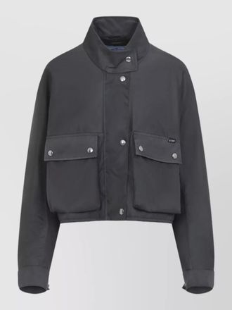 Prada re nylon blouson coat stand collar