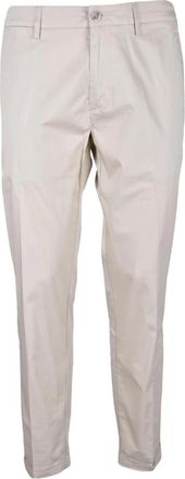 Re-hash Broek - Heren - Chinos - Beige - W33 - Katoen - Broeken