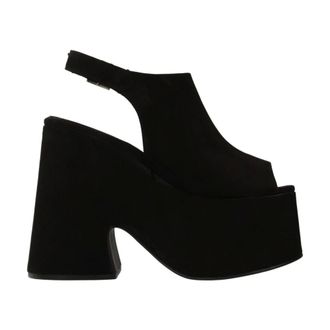 Yellow Dames, Schoenen, Zwart, Maat: 38 EU