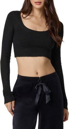 Florence By Mills Tie Back Bow Pullover in Black at Nordstrom, Size Xx-Small