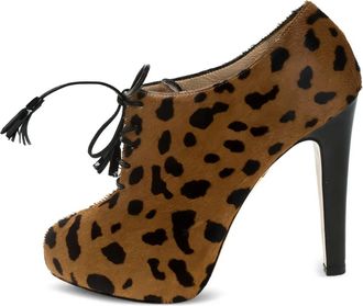 Charlotte Olympia Stivali leopardati Pre-owned 125mm - Toni neutri