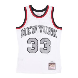 Mitchell & Ness Sportswear, male, White, Size: XL NBA Cracked Cement Swingman Jersey
