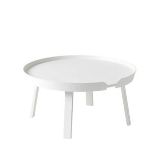 MUUTO Around Couchtisch &Oslash; 72 cm, weiss