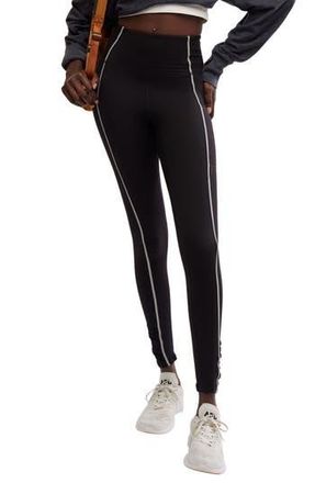 Free People FP Movement Youre a Peach Pocket Leggings in Black at Nordstrom Rack, Size X-Small