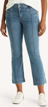 Nautica Womens Mid-Rise Demi Bootcut Denim