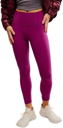 Free People FP Movement Never Better High Waist Leggings in Deep Mulberry at Nordstrom Rack, Size X-Small