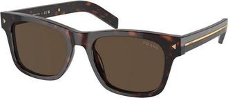 Prada Sunglasses, male, Brown, 51 MM, A17S Sunglasses