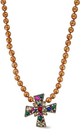 Sphera Milano Plated Cz Necklace