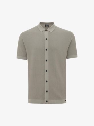 Genti Polo 8-knoops | Bruin