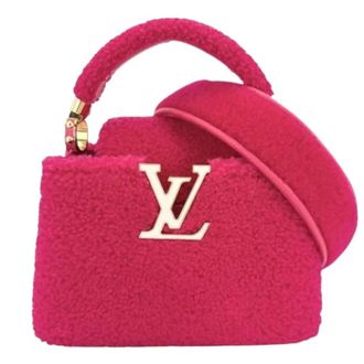 Louis Vuitton Tweedehands leren Louis Vuitton tassen - Dames - Pre-owned - Roze - Maat: ONE Size Leer
