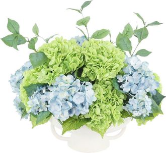 Creative Displays Inc. Handmade Faux Assorted Hydrangea Centerpiece