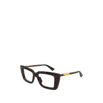 Bottega Veneta Glasses, female, Black, Size: 53 MM Eyeglasses