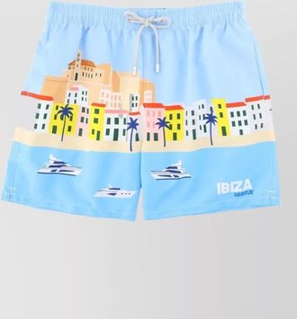 MC2 Saint Barth printed swim shorts