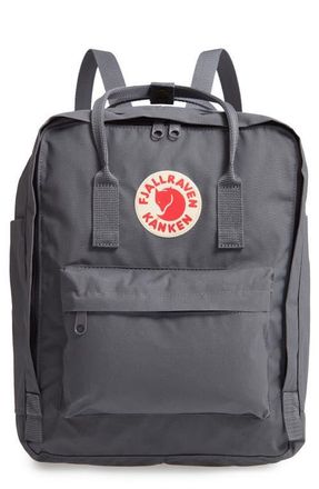 Fj&auml;llr&auml;ven K&aring;nken Water Resistant Backpack in Super Grey at Nordstrom
