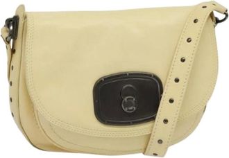 Celine Pre-owned Cross Body Bags, female, Beige, Size: ONE SIZE Pre-owned Vintage Cross Body Bag