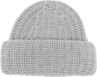 Lisa Yang ribbed beanie - Grey