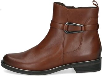 Caprice Enkellaarsjes - Dames - Schoenen - Bruin - Maat: 37 1/2 EU Leer