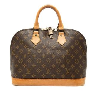 Louis Vuitton Pre-owned Alma PM - Dames - Pre-owned - Bruin - Maat: ONE Size Leer