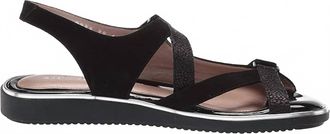 BeautiFeel Womens Robin Sandal In Black Leo Matte