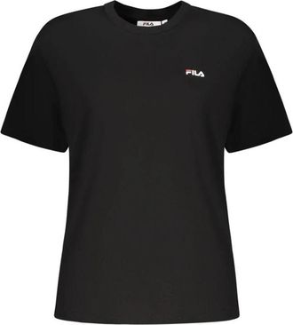 Fila Katoenen T-shirt met grafische print - Dames - T-shirts - Zwart - L - Katoen - Tops