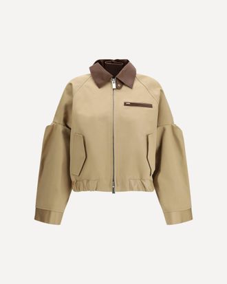 sacai Giacca in cotone Woman 2