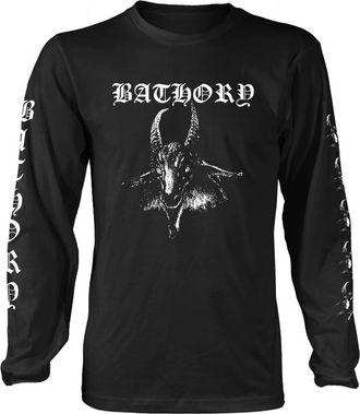 Bathory Goat (Black) Long Sleeve Shirt (x-Large)