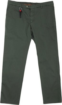 Marco Pescarolo Slim 80 Chino Broek - Heren - Chinos - Groen - W38 - Katoen - Broeken