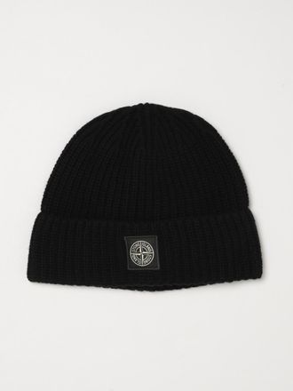 Stone Island Hat Men color Black