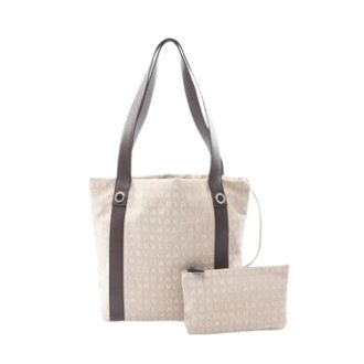 Bulgari Pre-owned Tote Bags, female, Beige, Size: ONE SIZE Pre-owned Vintage Tote Bag