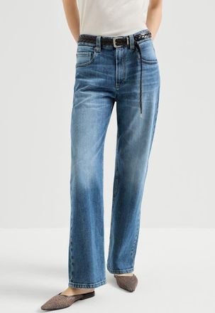 Brunello Cucinelli Contemporary Loose trousers in Denim at Nordstrom, Size 34 It