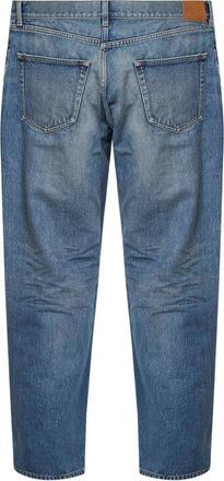 Saint Laurent Mens Jeans Mick Blue Denim Cotton