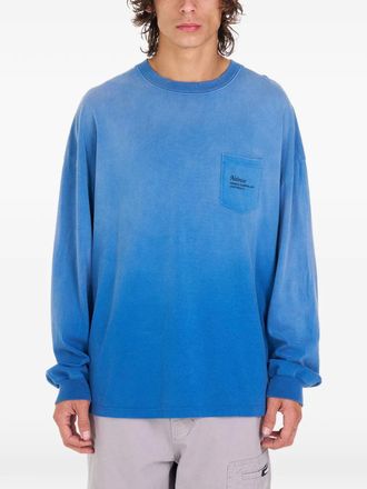 Nahmias pocket long-sleeve sweatshirt - men - Fabric - S - Blue