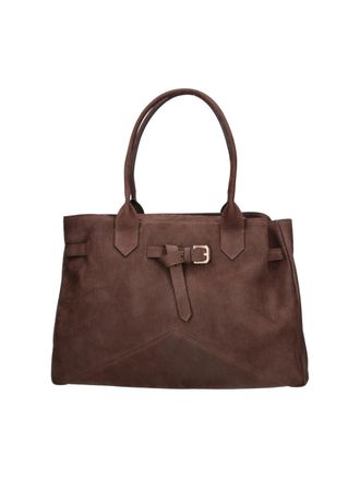 Ballantyne Brown Kate 990 Calfskin Leather Tote Bag