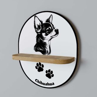 OEM Perro Chihuahua Estante Ovalado