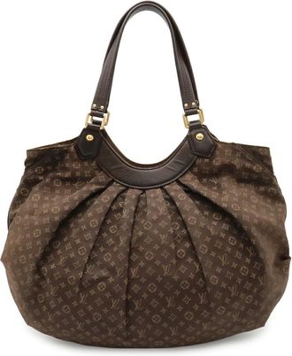 Louis Vuitton Monogram Idylle Fusain Canvas Leather Shoulder Bag Tote Bag (Pre-Owned)