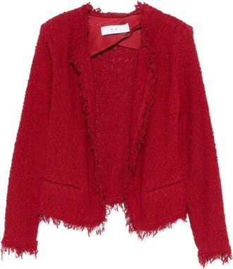 Iro Iro, Mujer, Chaquetas, Rojo, Talla: S