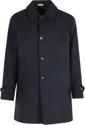 Breras Milano Cappoto Lana Raglan - Coats - Hombre - Azul - XL
