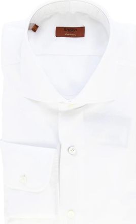 Barba Formal Shirts - Heren - Zakelijke Overhemden - Wit - 3XL - Overhemden