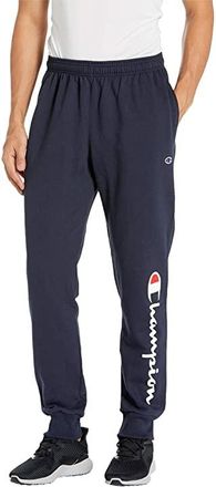 Champion Powerblend Graphic Joggers Mens Clothing Navy : MD 31, Cotton/Fleece/Polyester
