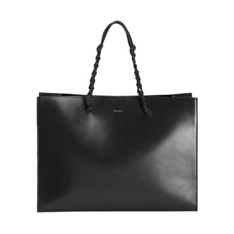 Jil Sander Tote Bags, female, Black, Size: ONE SIZE Tangle Tote