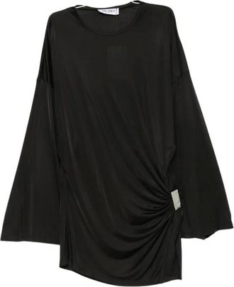 The Attico Kleedjes, Dames, Zwart, M, Korte Jurk