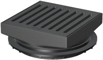 Aco Aco Pieza De Extensi&oacute;n Hierro Fundido 200x200/ L15/pintura/con Rejilla/ H77, 5084.80.00