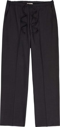 Second/Layer Primo Baggy Woven Trousers - Black - 52 (IT52 / XL)