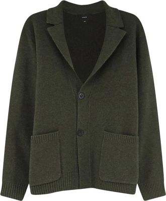 Vince C&aacute;rdigan de cuello V holgado - Knitwear - Hombre - Verde - 2XL