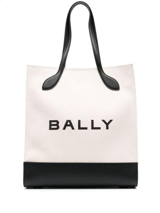 Bally Bar Keep On Fabric Tote Bag